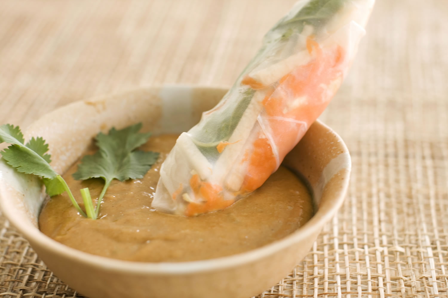 Spicy Peanut Dipping Sauce.