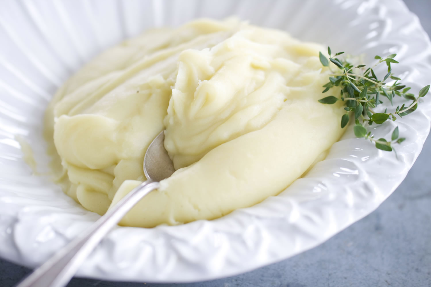 Dairy-free modernist mashed potatoes