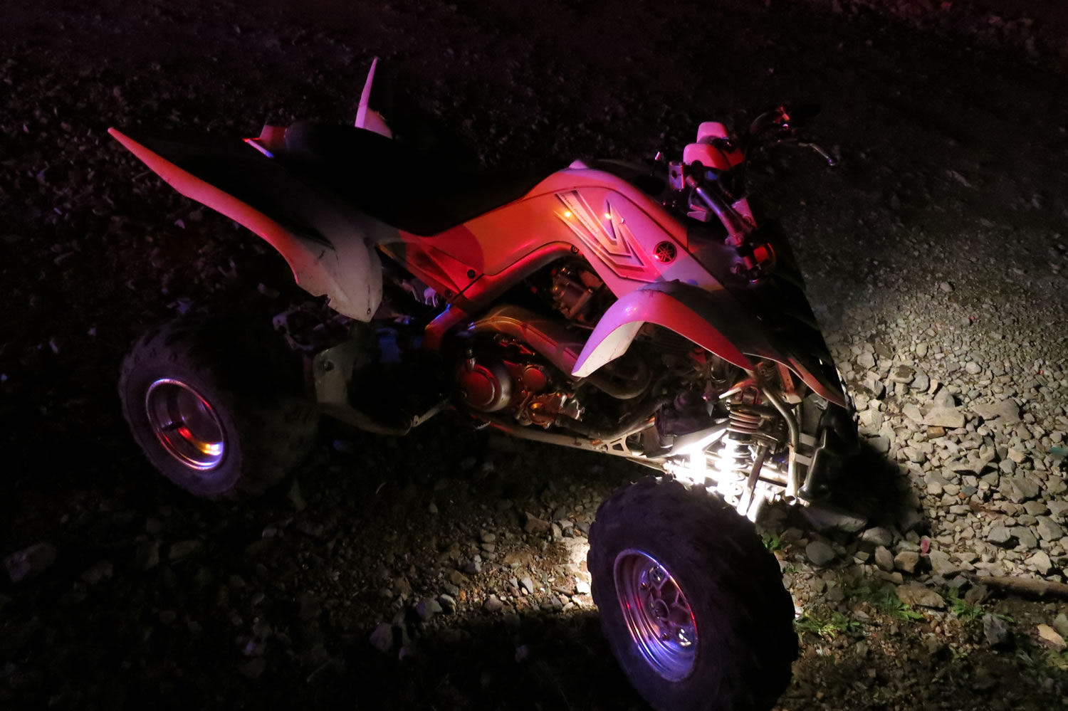 An ATV rider was critically injured Saturday when the vehicle went out of control and flipped on Larch Mountain.