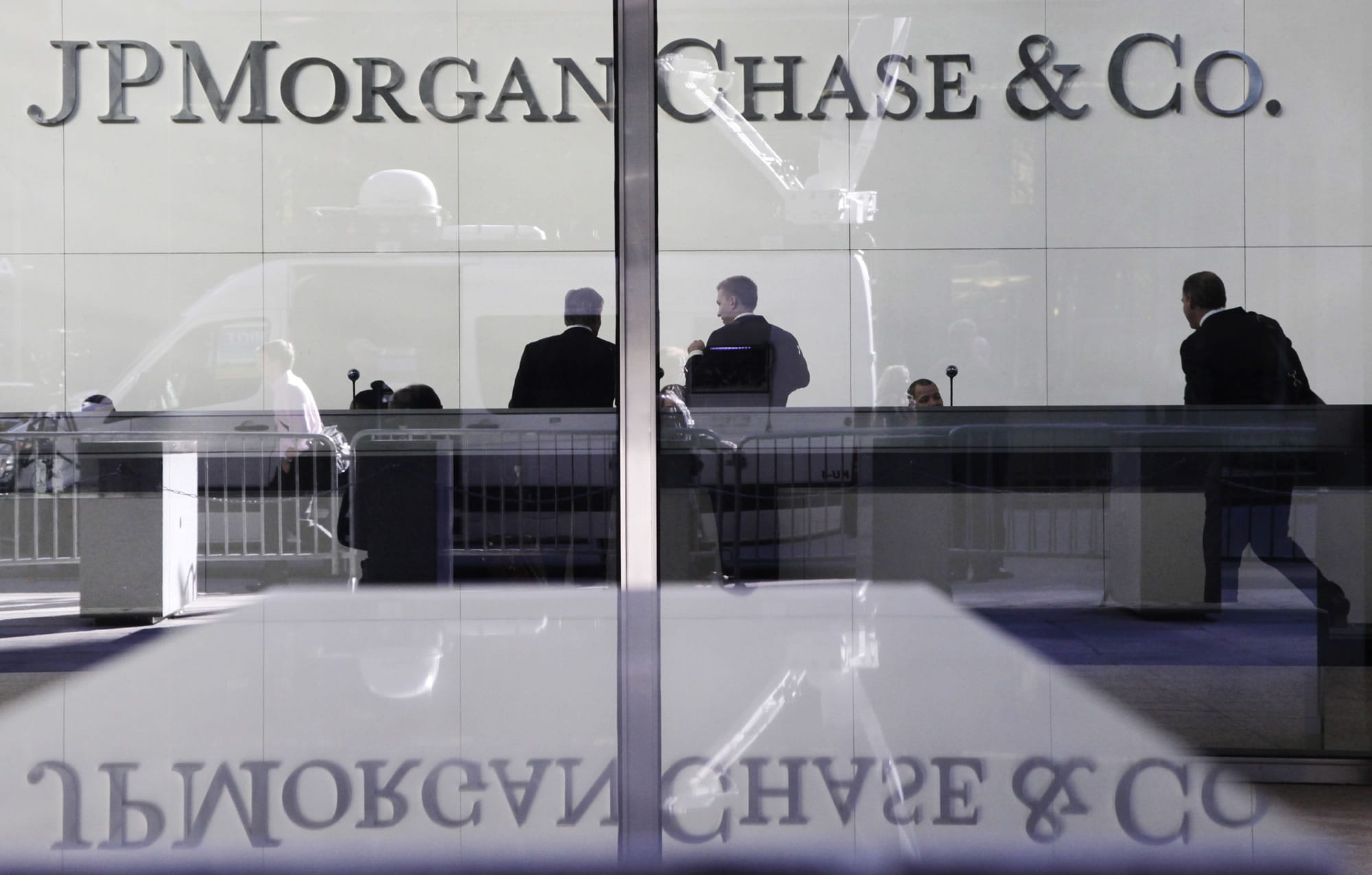JPMorgan is trimming about 19,000 jobs, becoming the latest big bank to shrink its staff.
