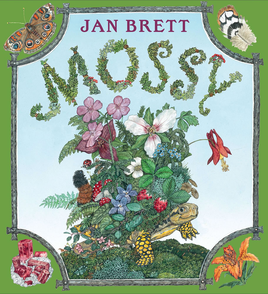 Brett's newest book,&quot;Mossy,&quot; tells the story of an unusual turtle with a magnificent garden growing on her shell.