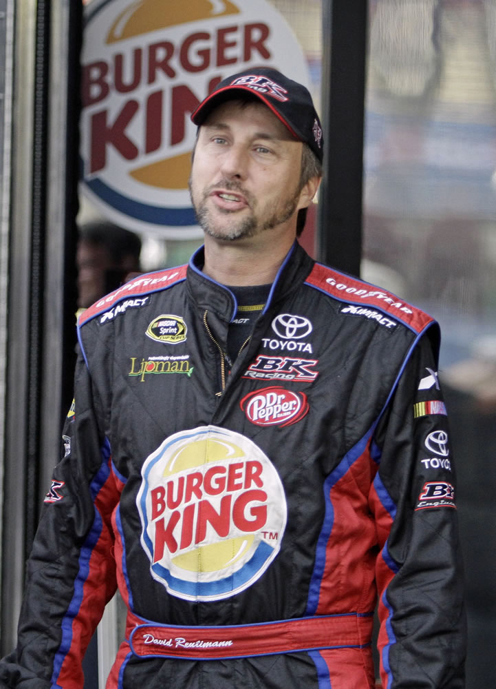 NASCAR Sprint Cup driver David Reutimann.