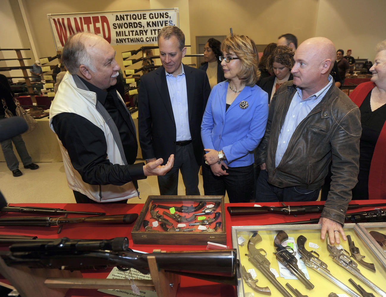 ExU.S. Rep. Gabby Giffords attends NY gun show The Columbian