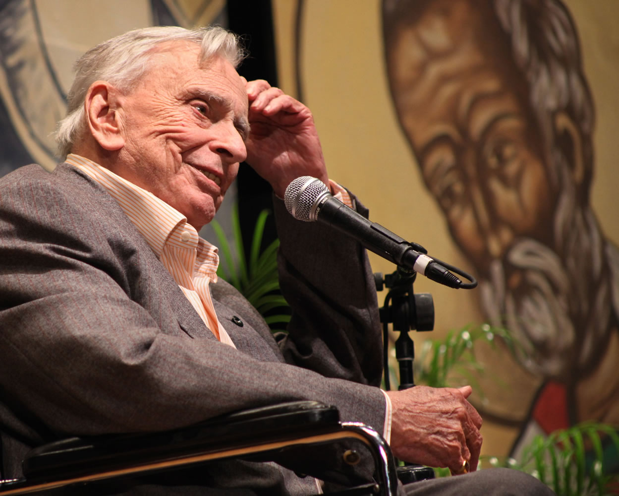 In this 2009 photo, author and essayist Gore Vidal delivers the keynote presentation during the first session of the 27th annual Key West Literary Seminar in Key West, Fla. Vidal died Tuesday at his home in Los Angeles.