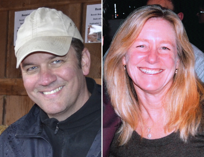 Steven Mathew Forsyth, 45, of West Linn, Ore., left, and Cindy Ann Yuille, 54, of Portland were killed in Tuesday's shooting spree.