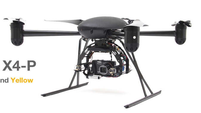 This image on Draganflyer's website shows a mini-helicopter drone similar to those Seattle police plan to use.
