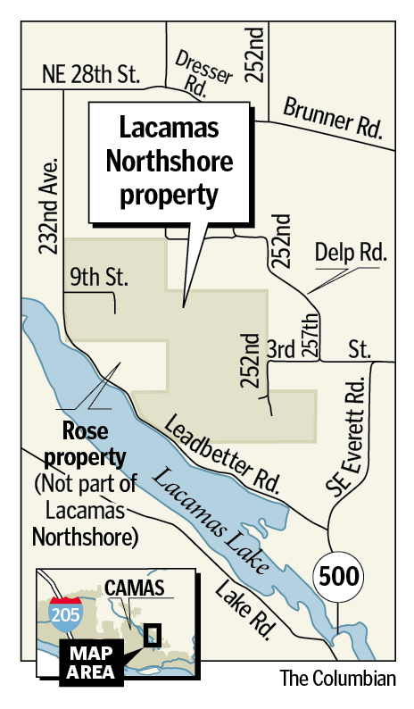 Lacamas Northshore proposed development