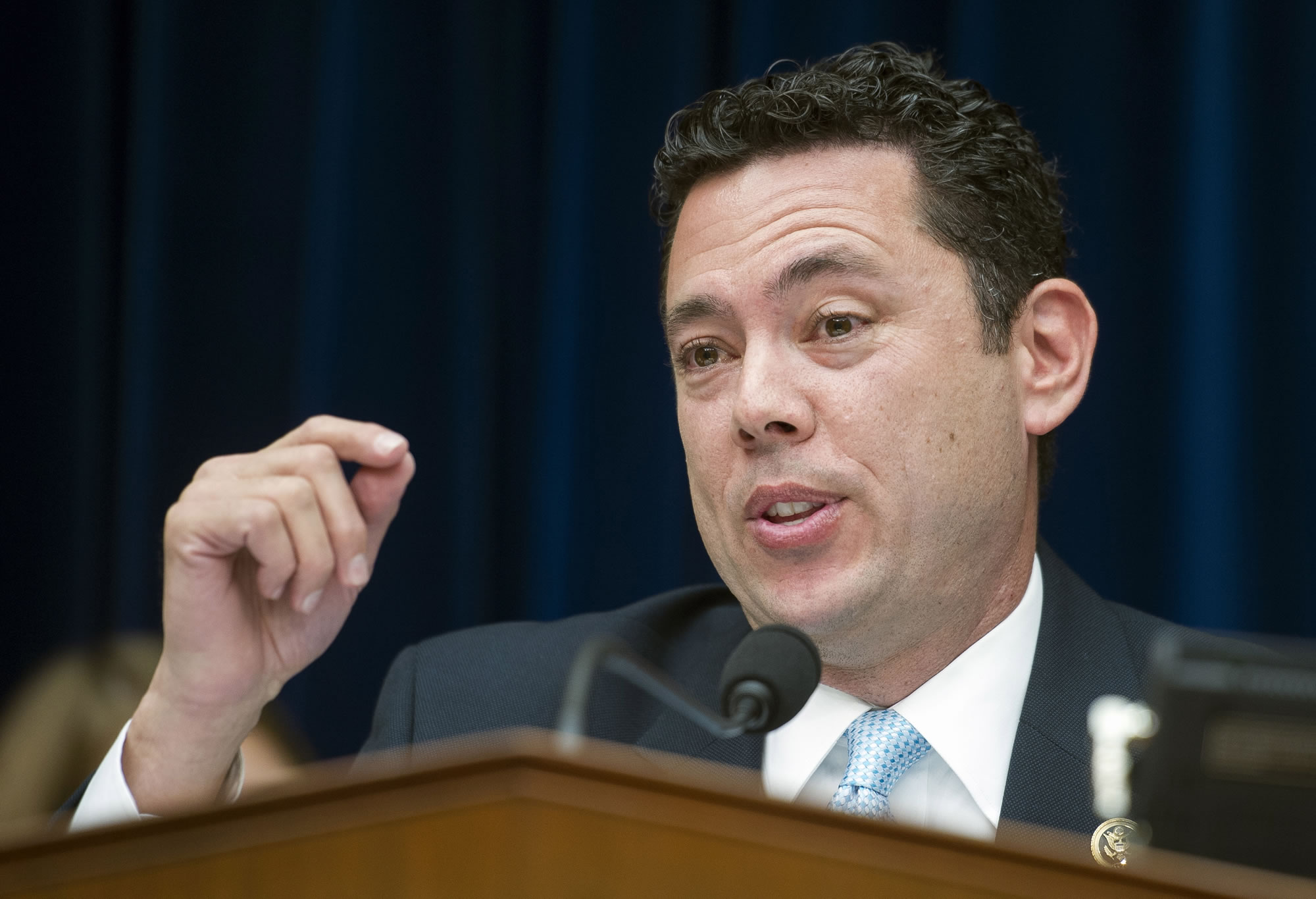 House Oversight and Government Reform Committee Chairman Rep. Jason Chaffetz, R-Utah, speaks on Capitol Hill in Washington in January.