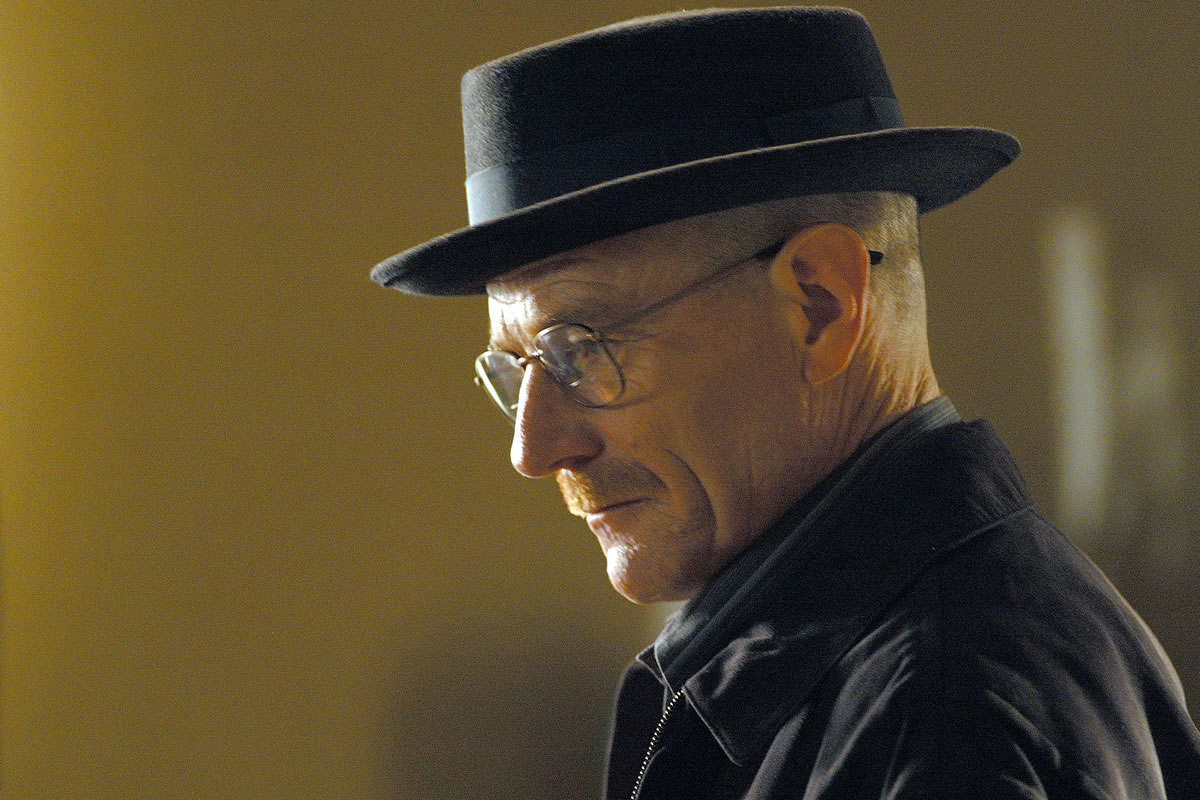 Walter White, played by Bryan Cranston,  in a scene from the second season of &quot;Breaking Bad.&quot;