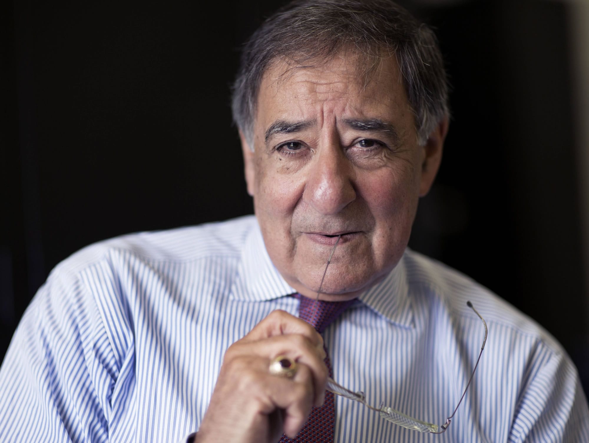 Former CIA Director Leon Panetta poses for a photo for the Showtime documentary &quot;The Spymasters: CIA in the Crosshairs.&quot; (David Hume Kennerly/Showtime)