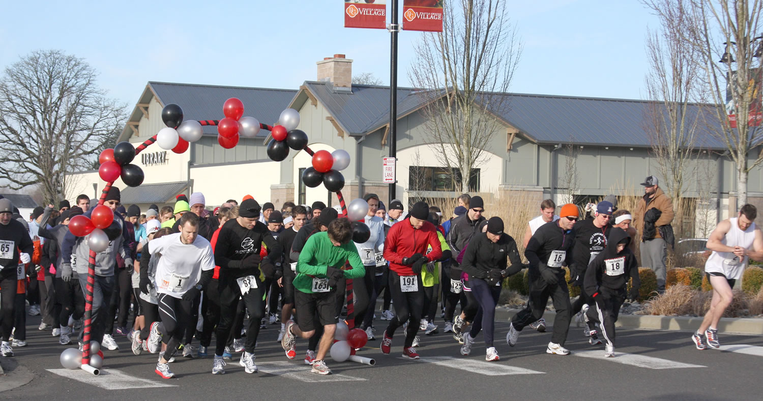 On Sunday, Battle Ground Fitness and Battle Ground Village will put on their 2nd annual 5K and 10K &quot;Resolution Run starting and ending in Battle Ground Village.