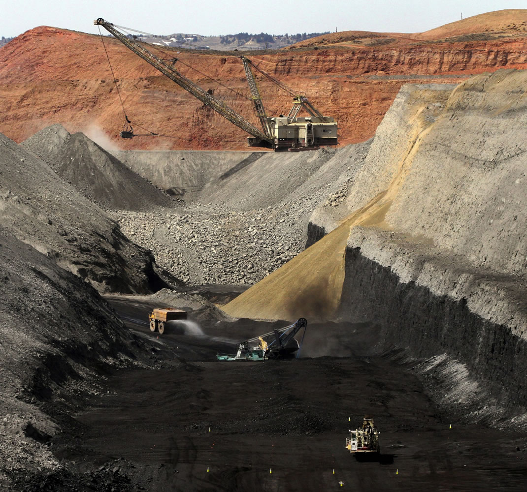 They call it a &quot;river of coal,&quot; the seam that dwarfs the giant equipment excavating Montana's Spring Creek surface mine.