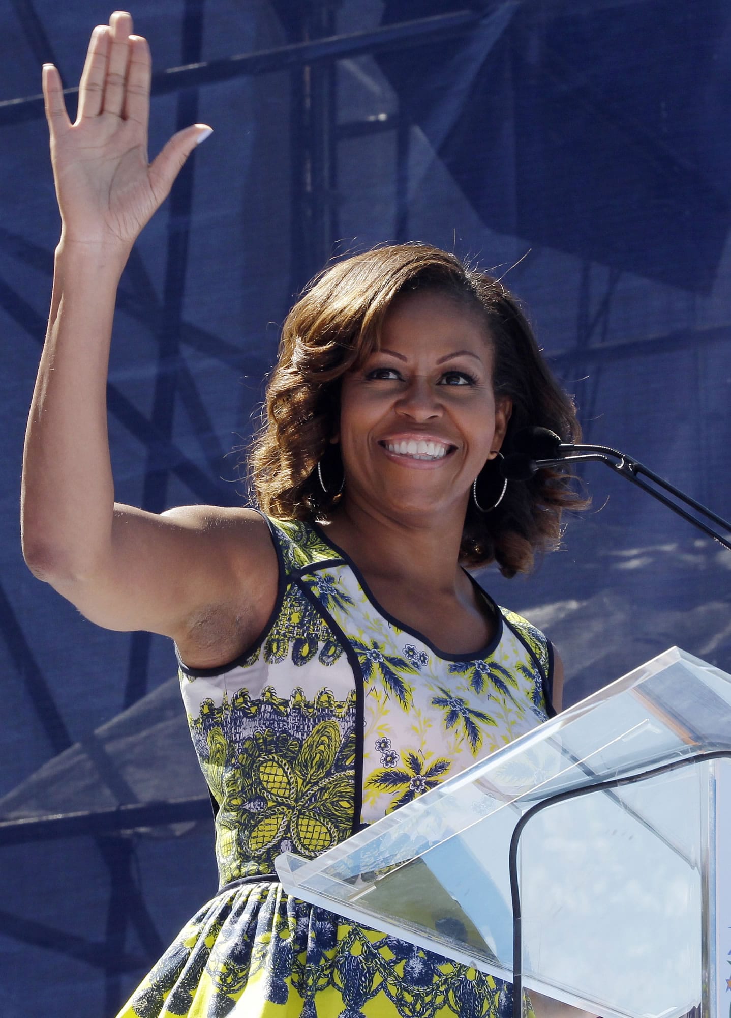 Michelle Obama
Speaks at event at D.C. school