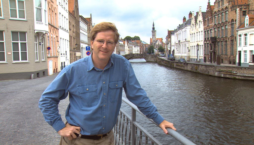 &quot;Prohibition is an expensive, losing battle,&quot; says Rick Steves, shown here in Belgium.