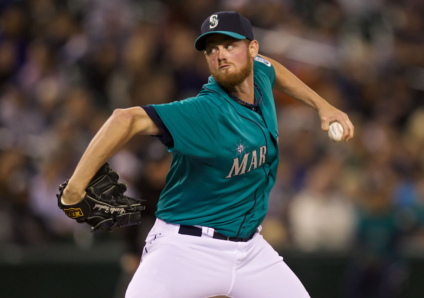 Seattle Mariners reliever Charlie Furbush delivers a pitch during the eighth inning of a game against the New York Yankees, Friday, June 7, 2013, in Seattle.