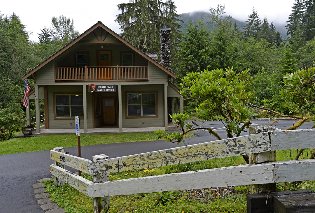 The new Carbon River Ranger Station will be dedicated on Saturday.