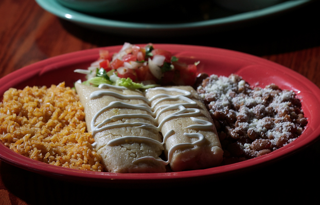 The chicken tamales at Sabor Mexicano in Vancouver's Uptown Village.