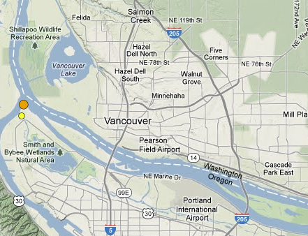 A 3.2 magnitude earthquake was reported in North Portland early Monday.