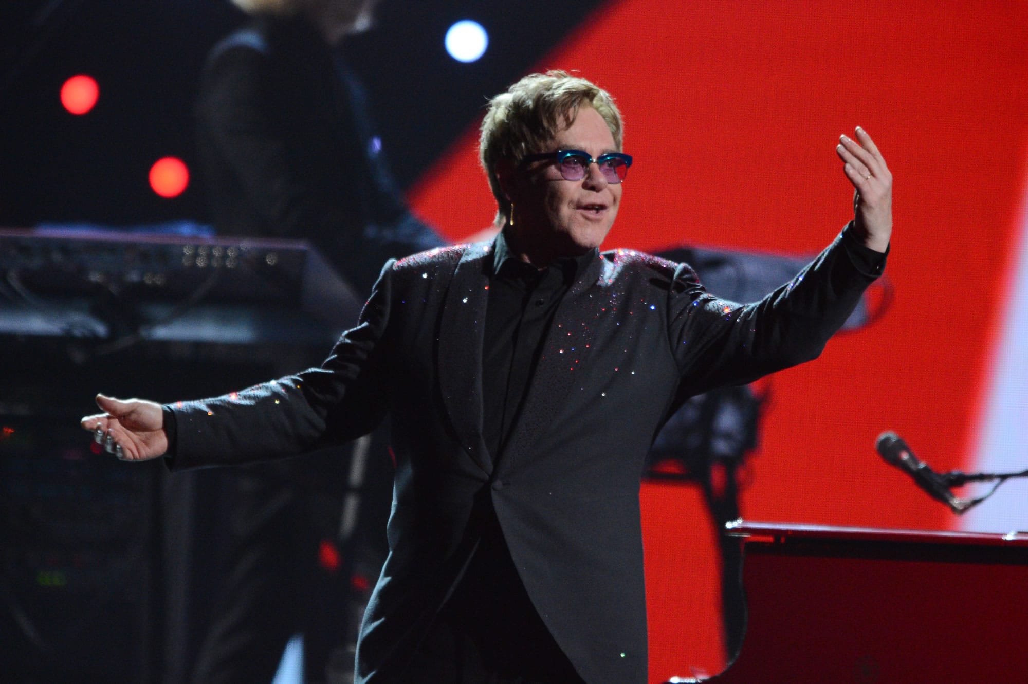 Elton John performs Sept.