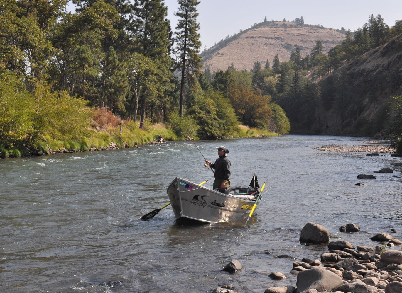 Vince Froehlich says the Klickitat River has great fishing for steelhead and salmon, but a guide needs more than one river to survive.