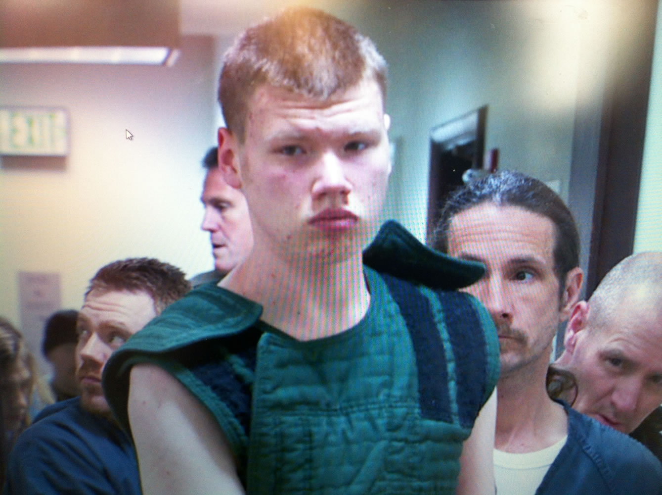Luke Michael Love, 18, appears in Clark County Superior Court March 21, 2013 on suspicion of threat to bomb Battle Ground High School
Courtesy of KATU