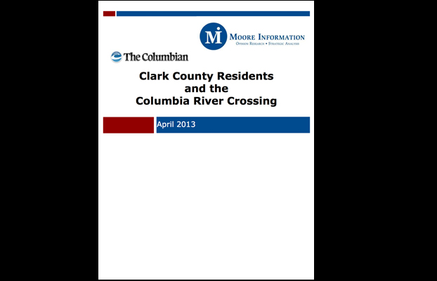 The Columbian on Tuesday released results from a scientific poll commissioned on the Columbia River Crossing.
