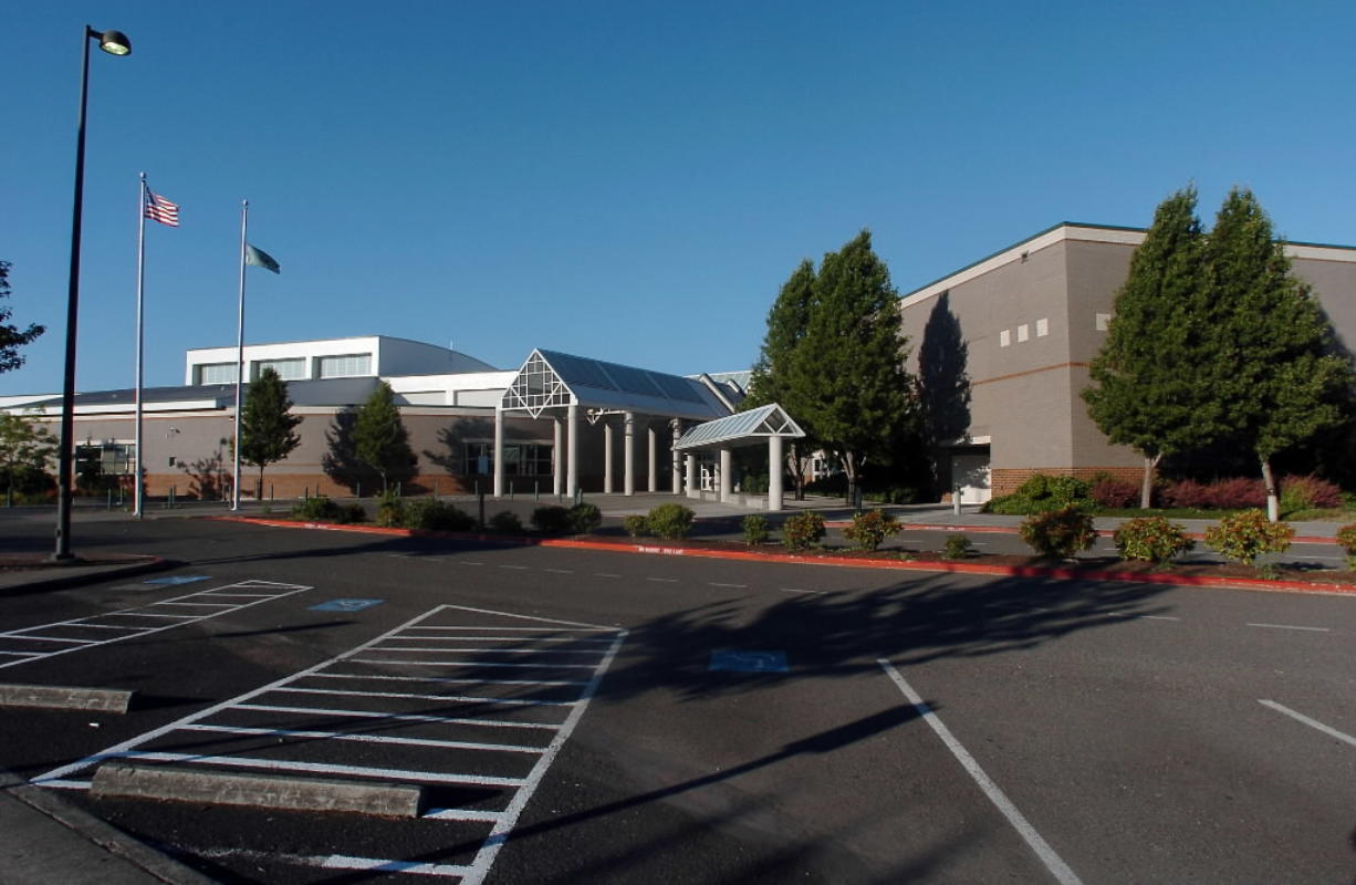 The campus of Skyview High School is seen in a file photo.