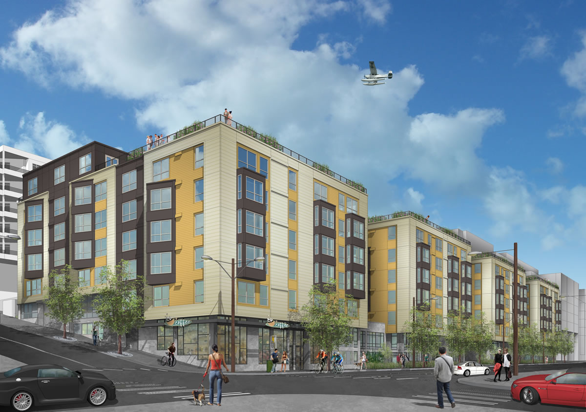 Vancouver-based Holland Partner Group plans to open Union Apartments, pictured above, at 901 Dexter Ave. N.