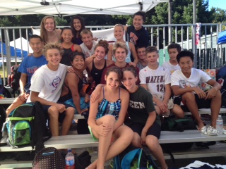 Columbia River Swim Team, summer 2013 state.