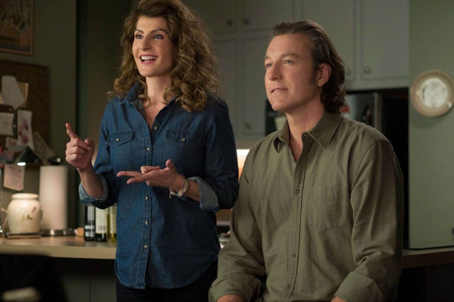 Nia Vardalos and John Corbett reprise their roles in &quot;My Big Fat Greek Wedding 2.&quot; (Universal Pictures)