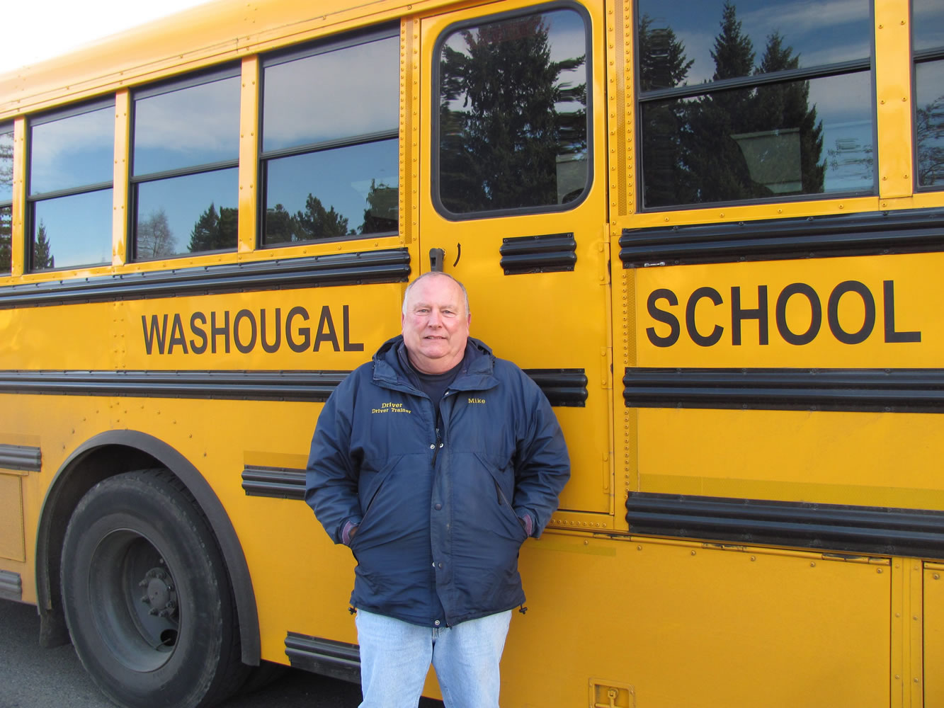 Mike Broderick recently retired after nearly 28 years of driving a bus for the Washougal School District.
