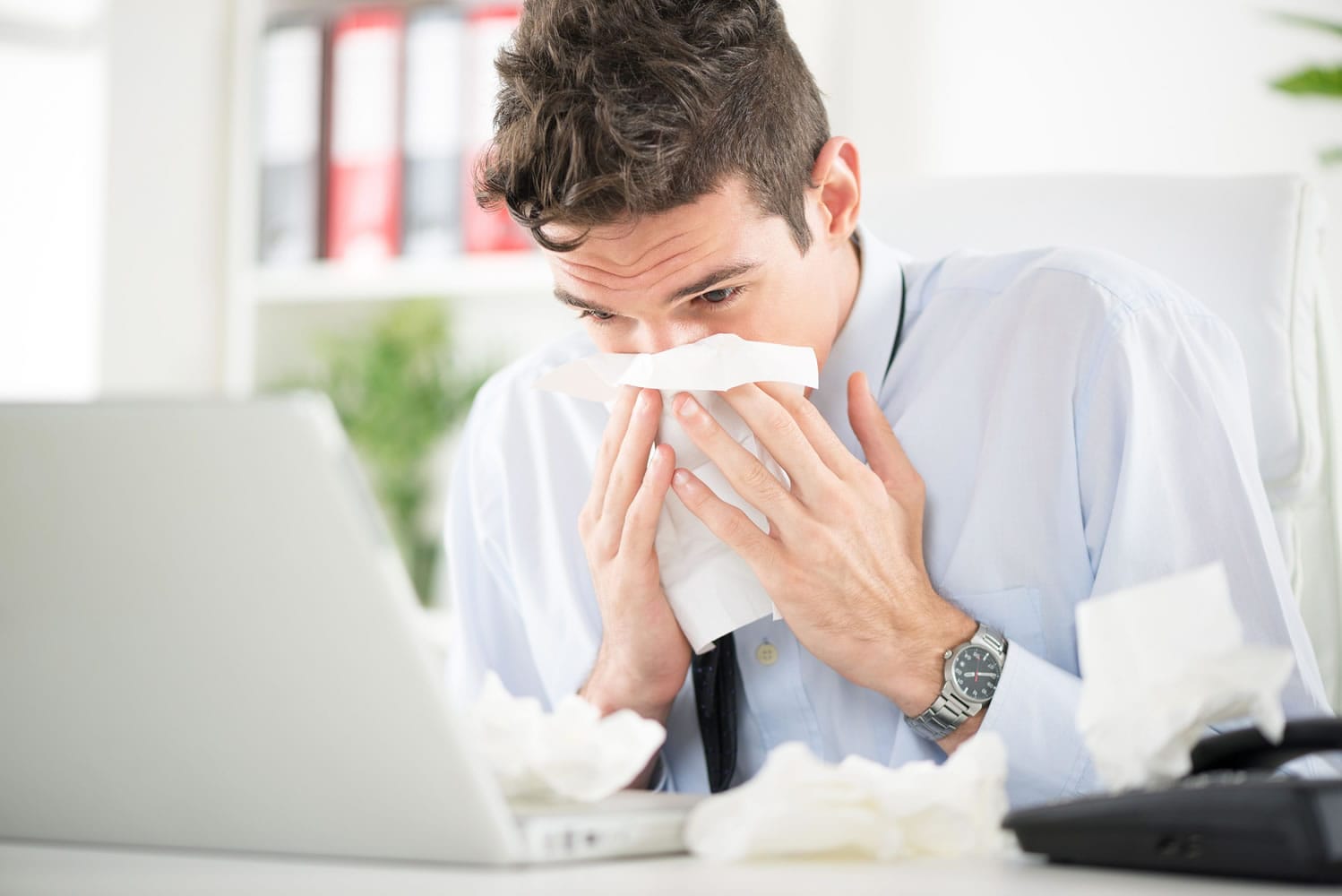 Doctors suspect the workplace ranks among the biggest culprits in spreading the flu.