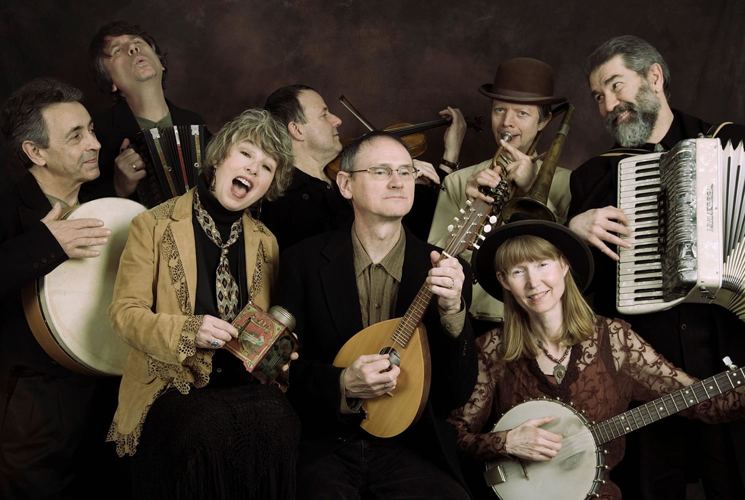 The Trail Band, a high-energy, eight-person group, will perform its first Vancouver concert in a decade on Feb.