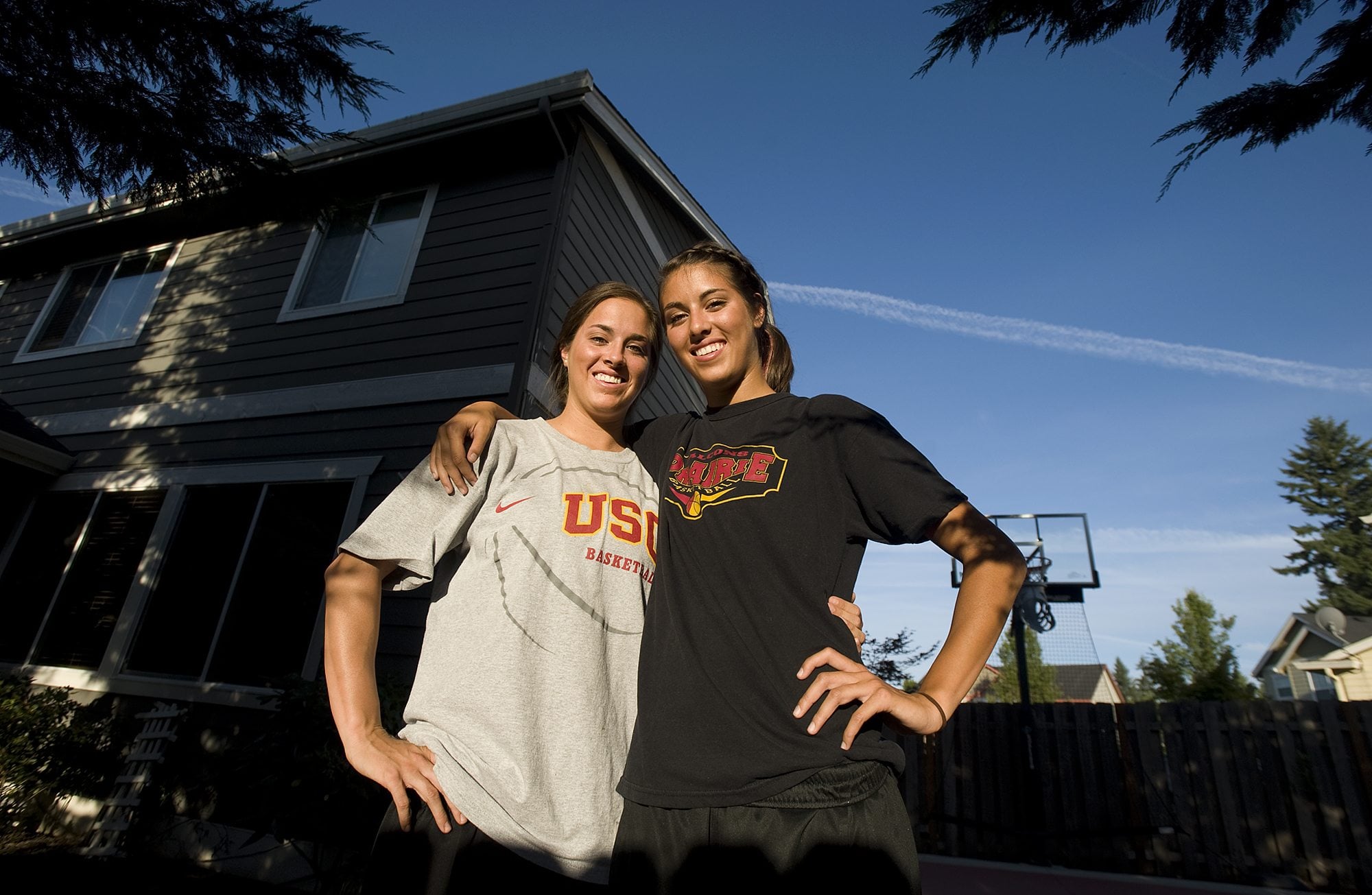 Heather Corral, right, was named The Associated Press' state player of the year on Thursday.