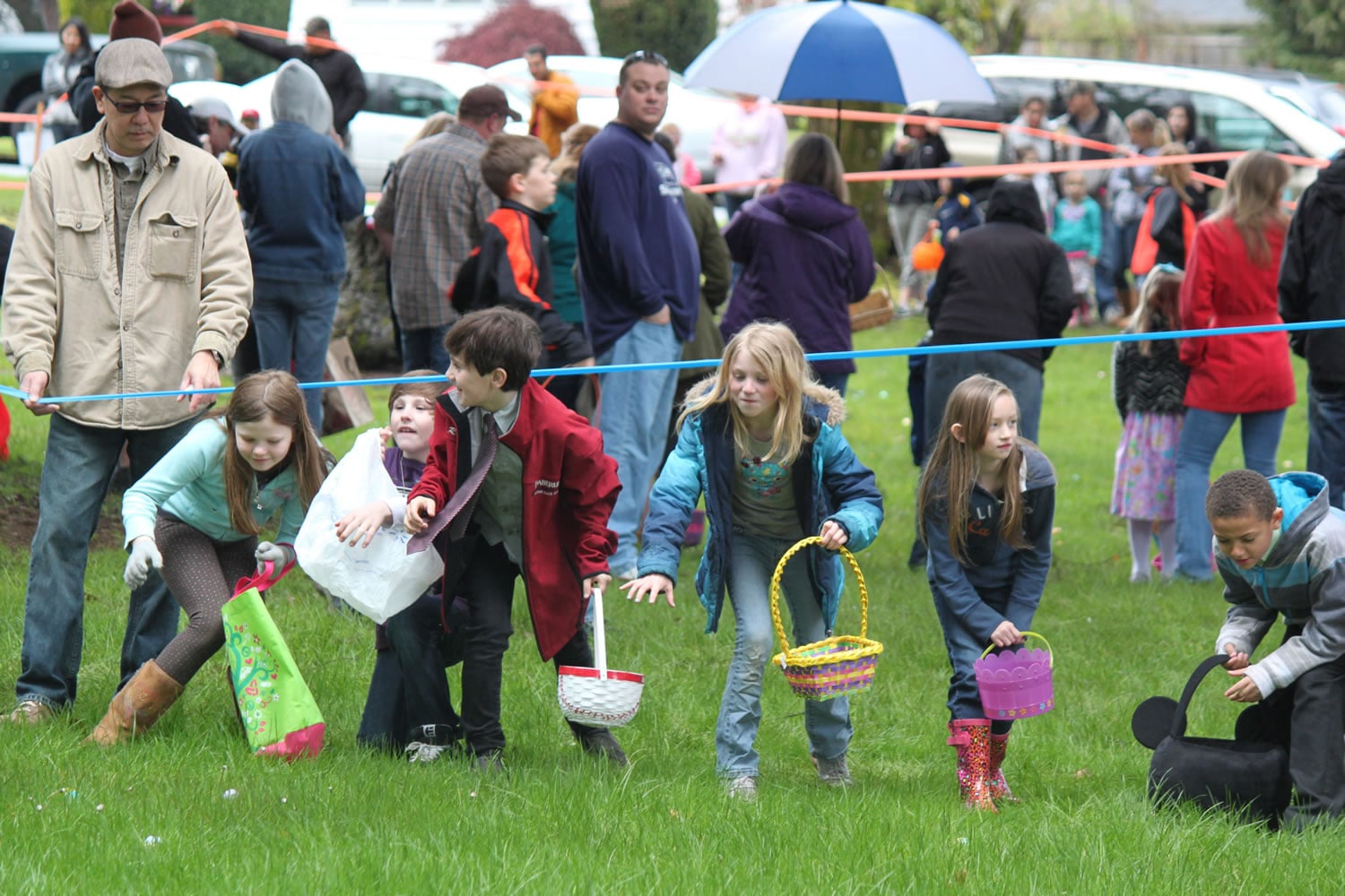 Post-Record file photo
Rain or shine, local children are once again invited to take part in the annual Easter egg hunt at Crown Park on Sunday. It is one of may special events happening this weekend.