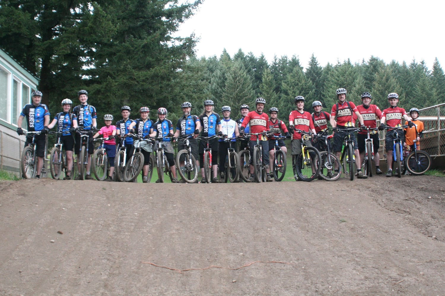 Mountain bikers from Camas, Washougal, Vancouver, Hockinson and Woodland are amped up for the Washougal MX Challenge Sunday, at Washougal Motocross Park.