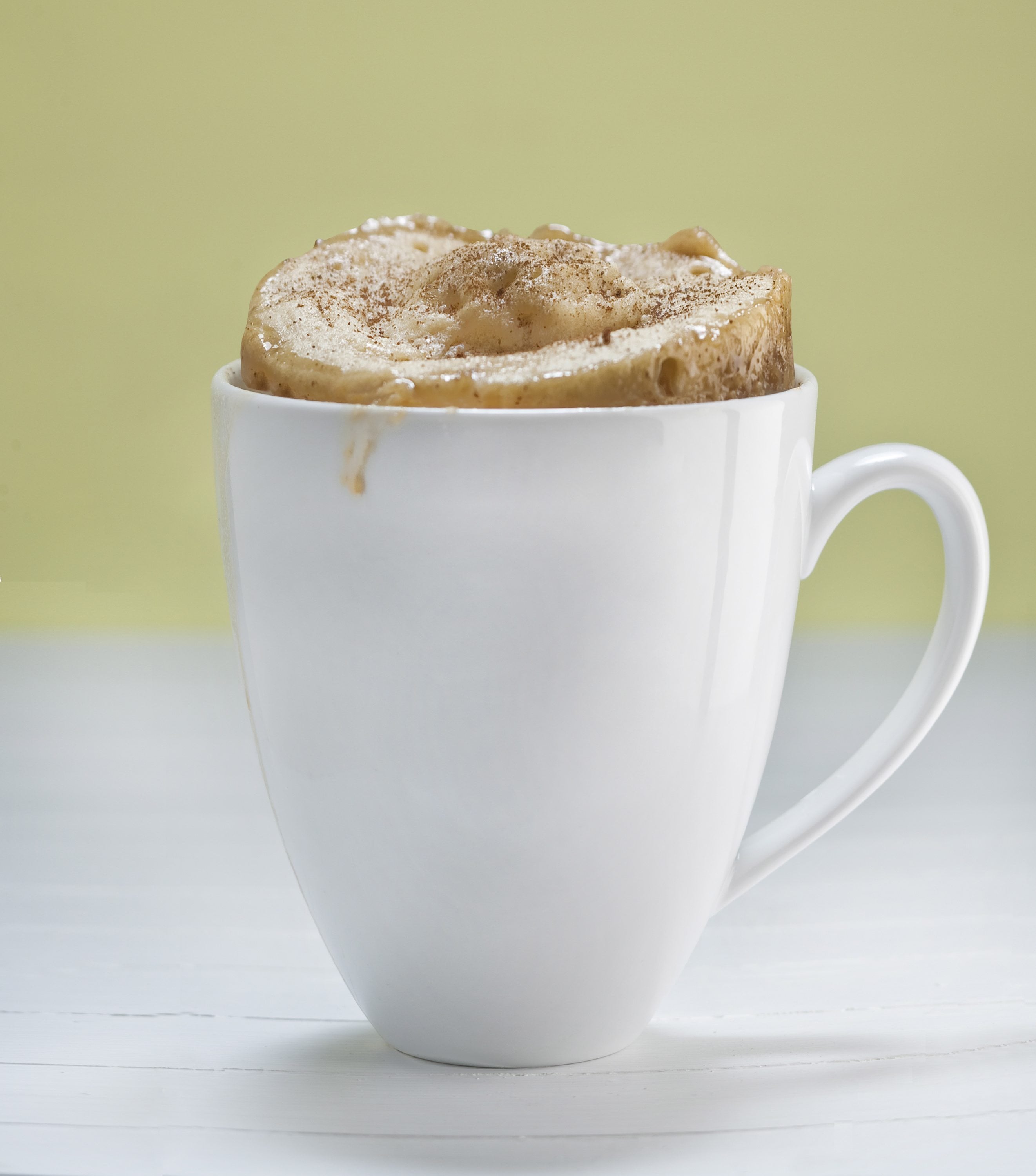 A coffee cup is the perfect vessel for a treat such as Coffee Cup Coffeecake.