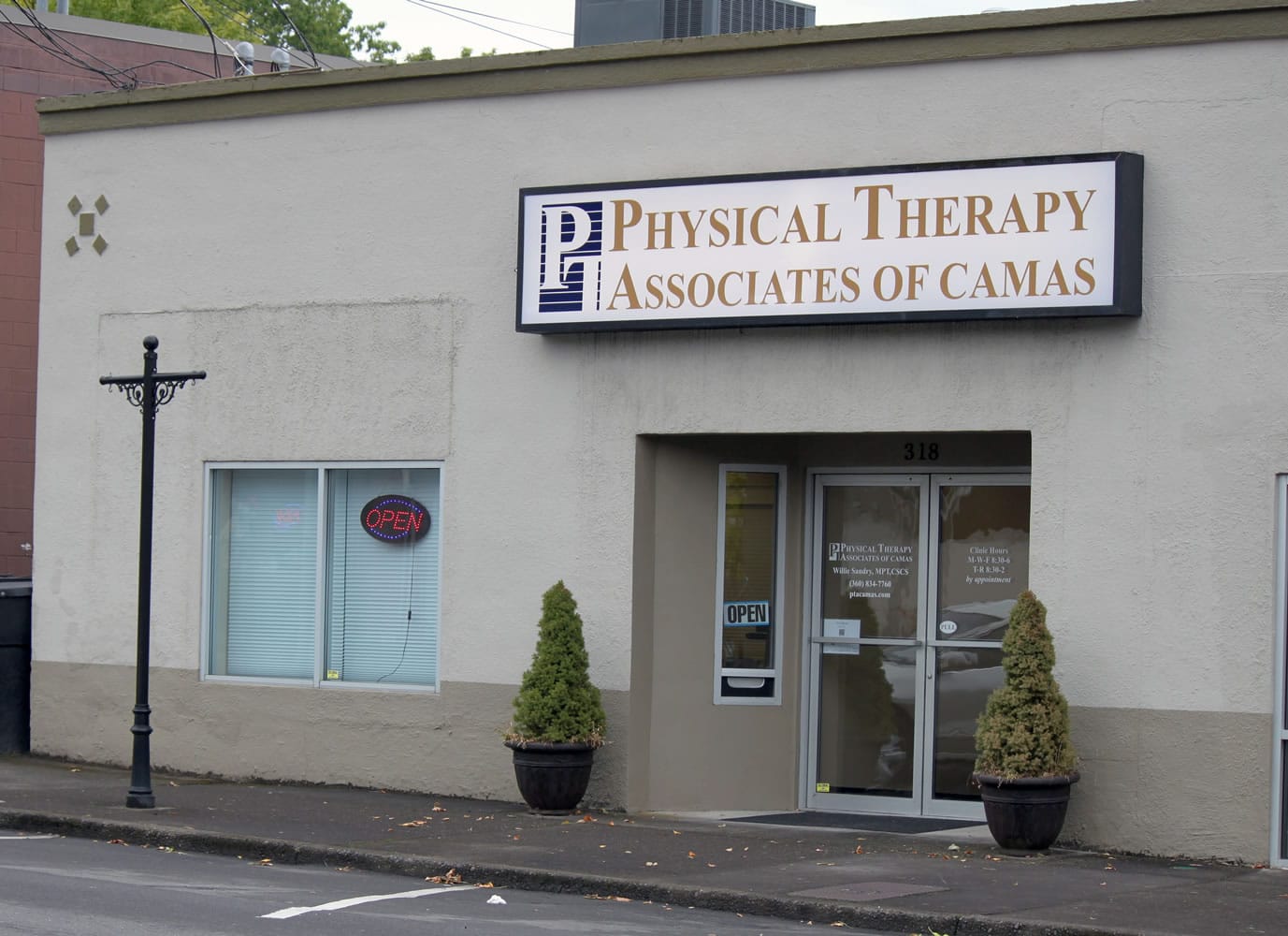 Physical Therapy Associates recently moved to its new location at 318 N.E. Fifth Ave., in Camas. A celebration is set for Friday, Oct.