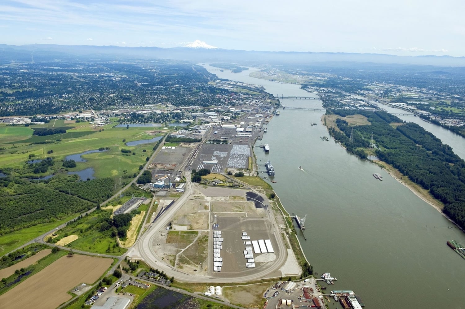 The Port of Vancouver's 218-acre Terminal 5 is the proposed site for an oil terminal to be built by Vancouver Energy.