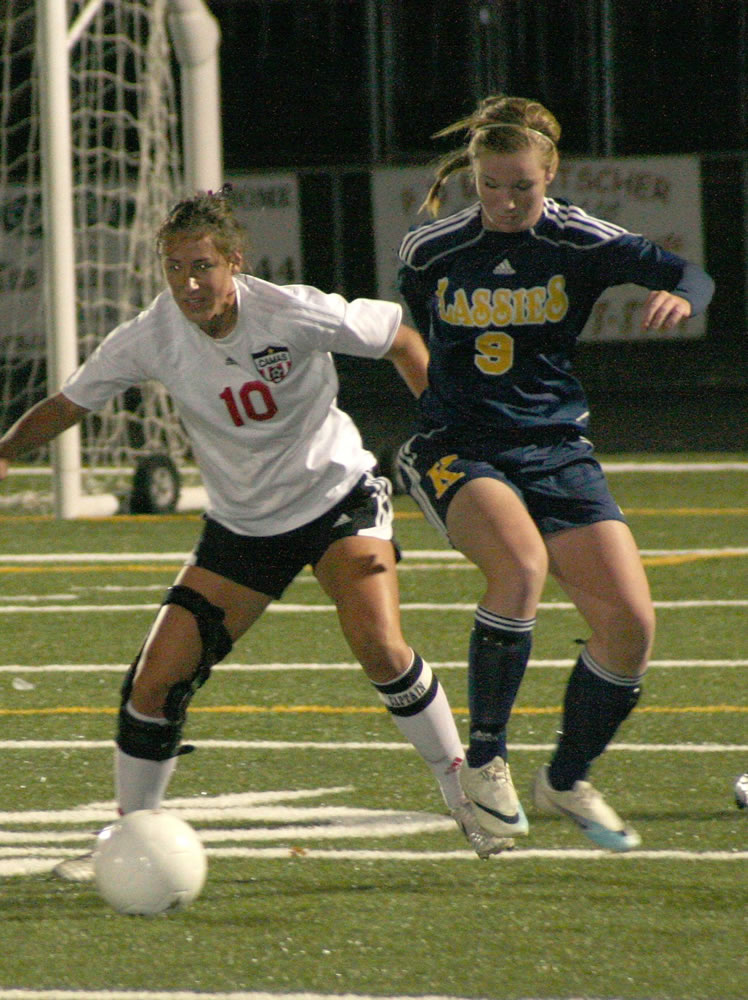 Lauren Oljar is an inspiration to her Camas soccer teammates.
