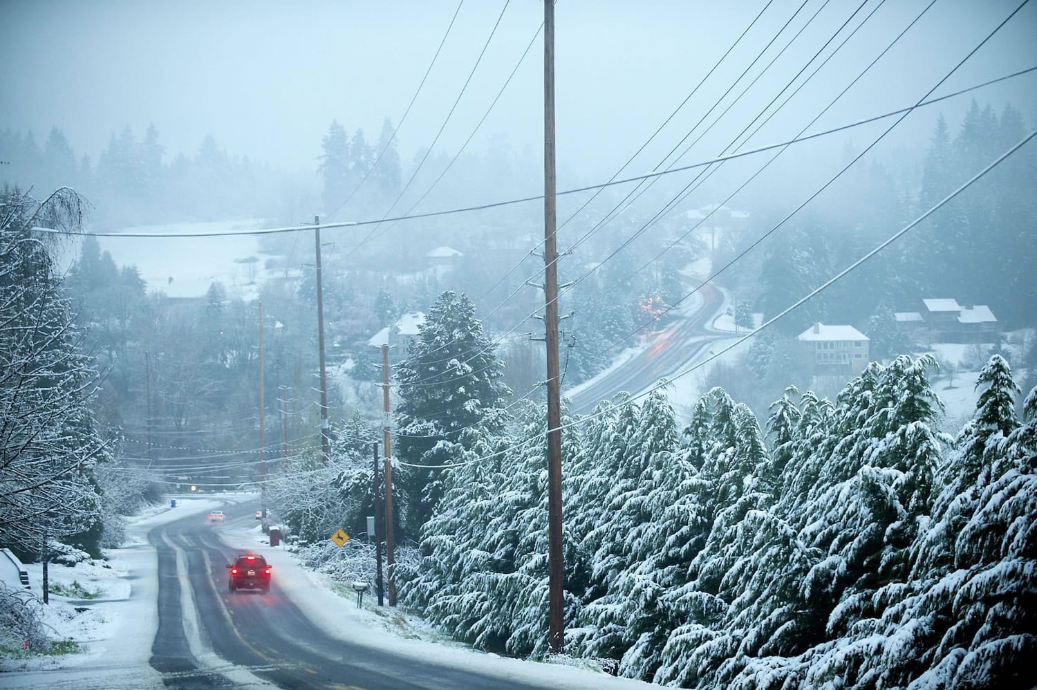 Wintry weather this week brought Vancouver significant snow on one of the latest dates the city has ever seen.
