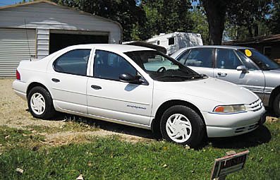 This 1999 Plymouth Breeze is similar to the one driven by Cody Myers.