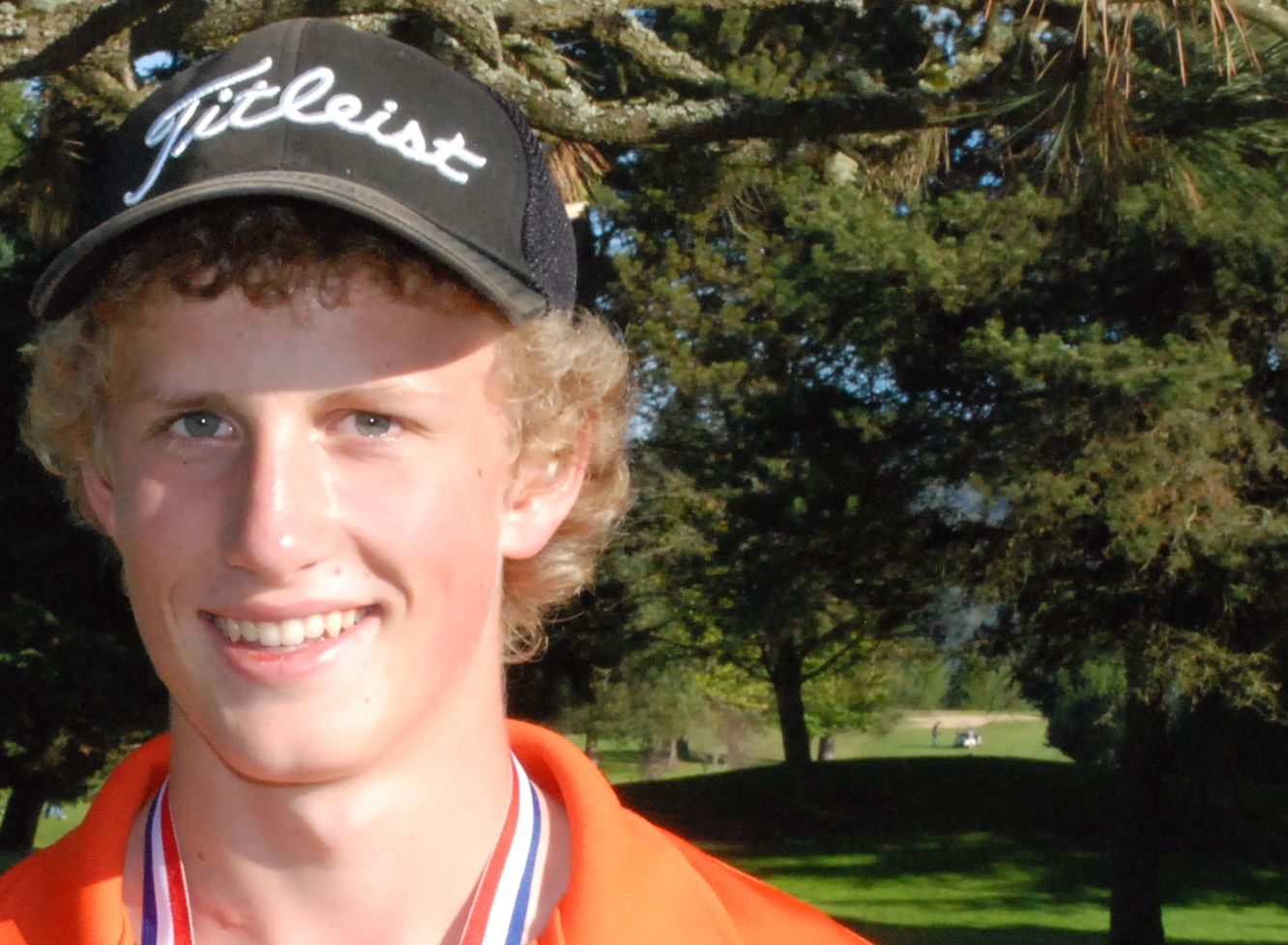 Ridgefield golfer Brett Johnson won the Class 1A state golf tournament on Wednesday.