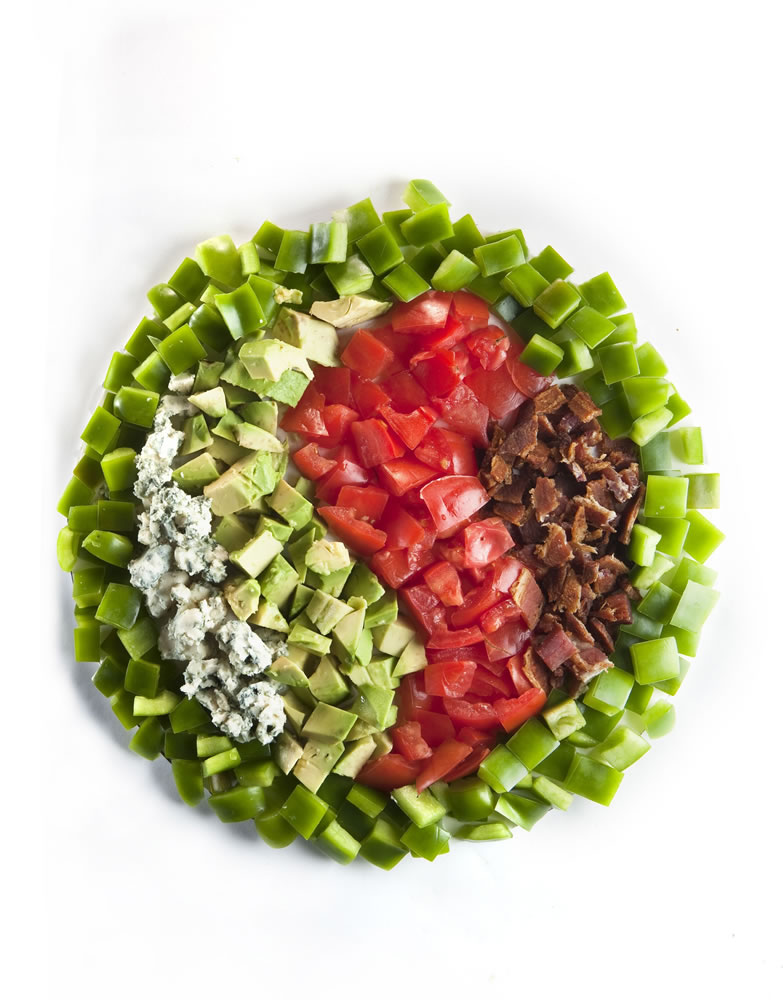Cube by carefully diced cube, chopped salads deliver array of tastes, textures and colors.