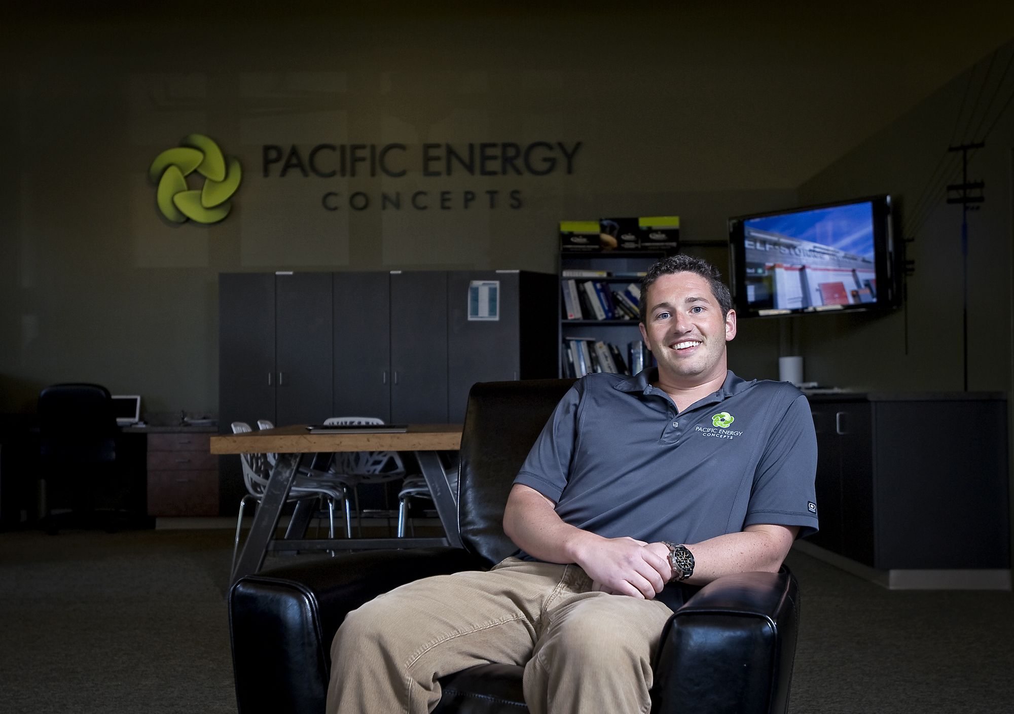 Keith Scott, president and CEO of Pacific Energy Concepts, said he hopes to double his company's annual revenue this year.