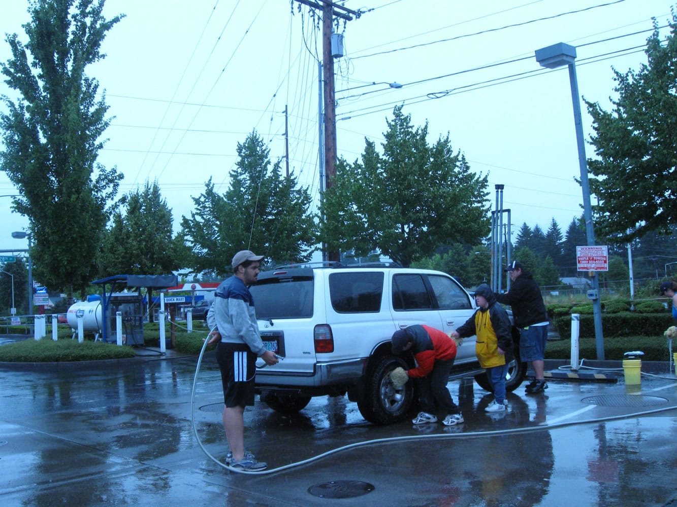 Clark County Special Olympics held a car wash to raise money to purchase jerseys for two new softball teams.