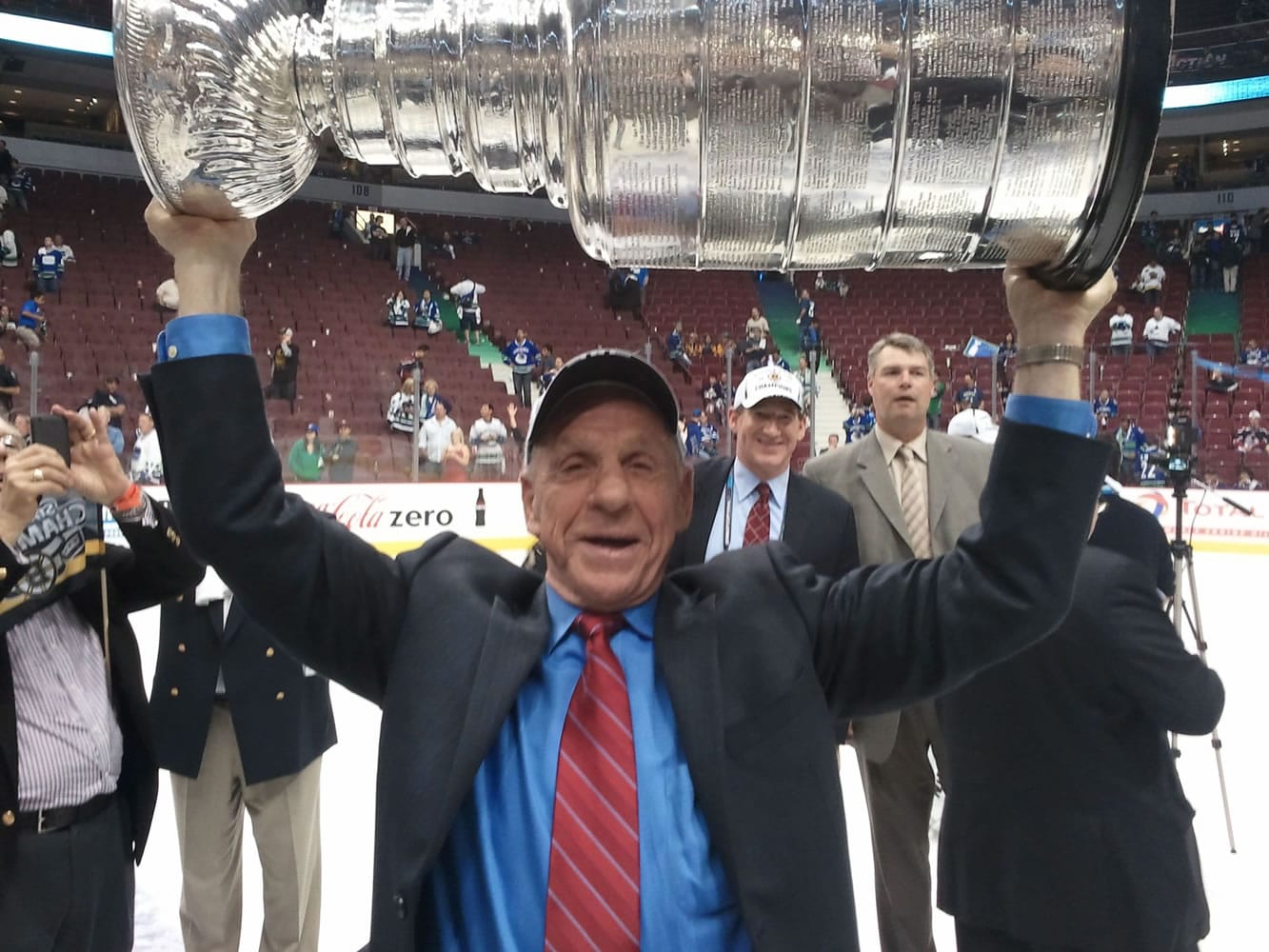 Tom McVie, Vancouver resident and Boston Bruins scout, will bring the Stanley Cup to Vancouver during his day with the cup on Aug.