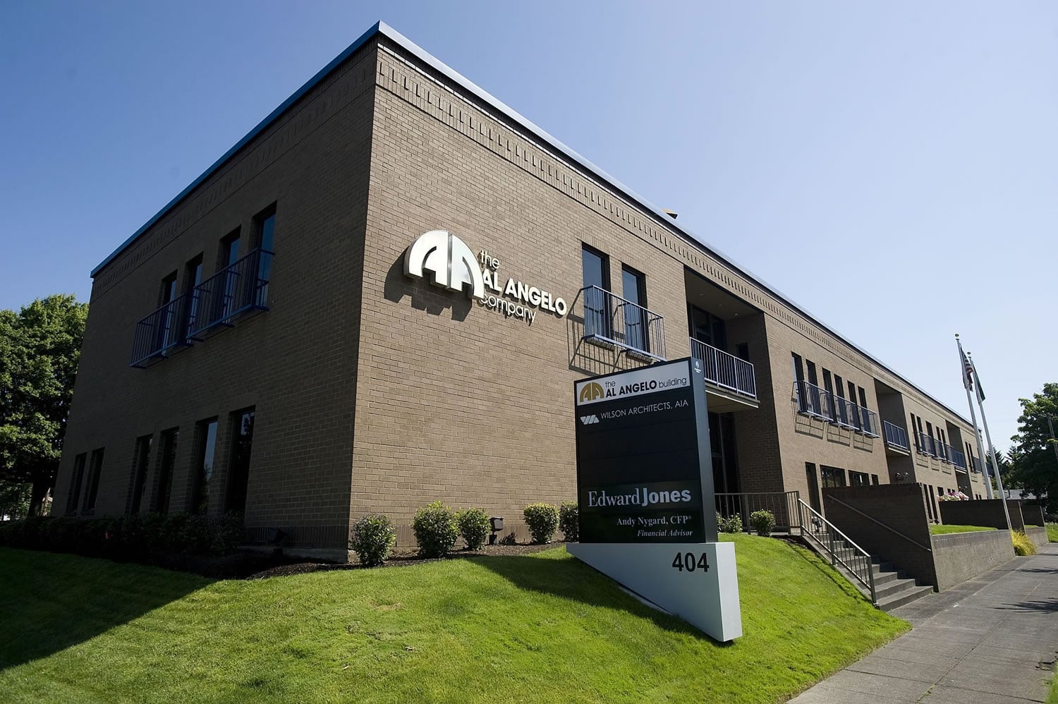 Cascade Title Co., which is now in the former headquarters of Al Angelo Co., is one of a growing number of businesses moving into downtown near Interstate 5 and West Mill Plain Boulevard.