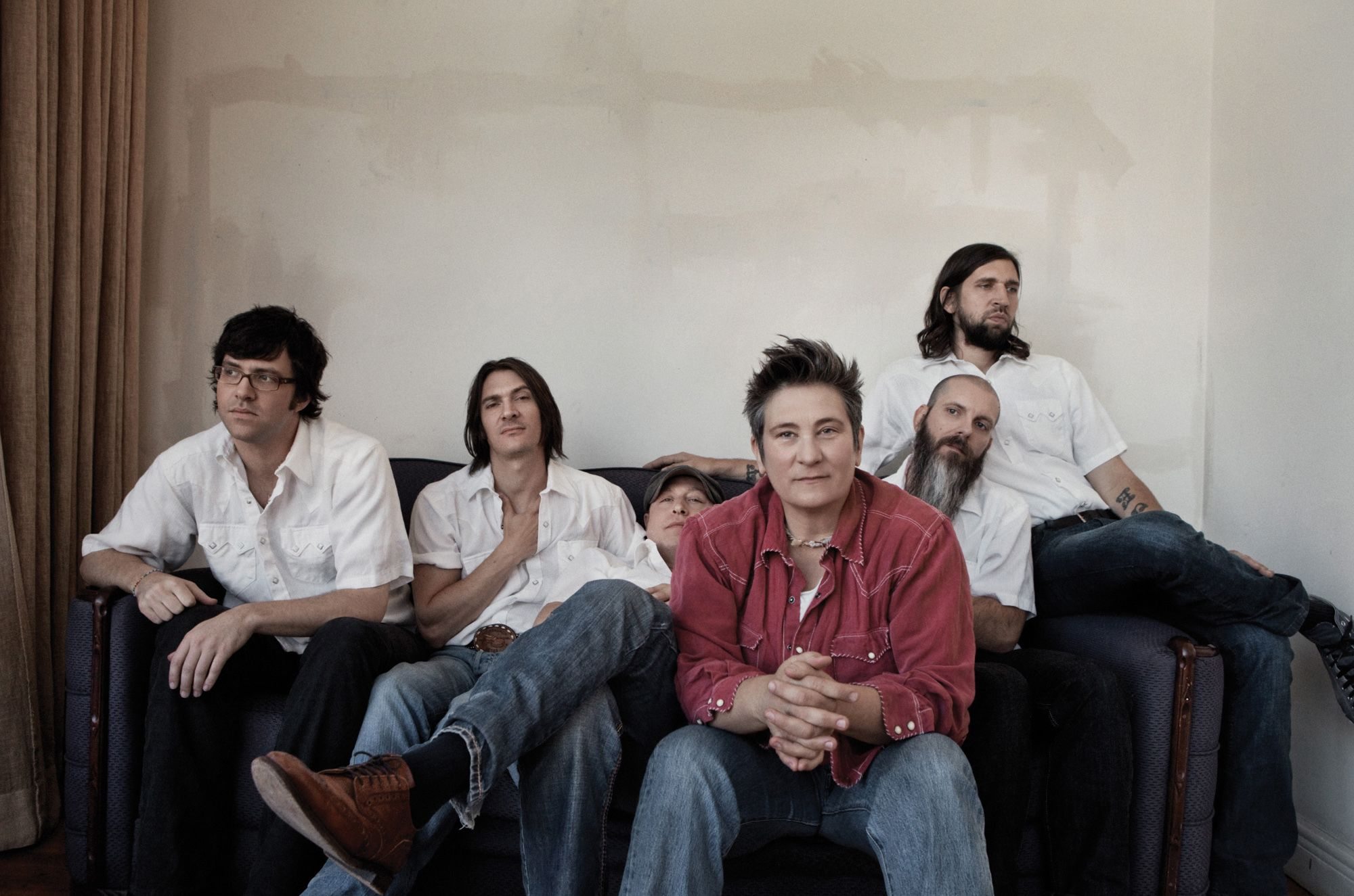 Backed by the Siss Boom Bang band, k.d. lang performs Aug.