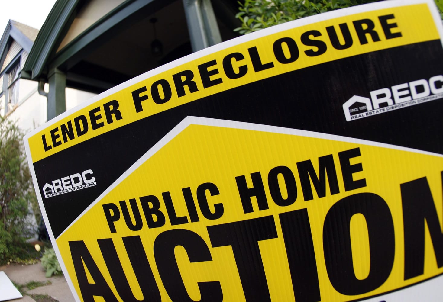 A report released Thursday showed the number of homes in foreclosure continued to decline in Clark County and across the state in October, compared with the same month last year.